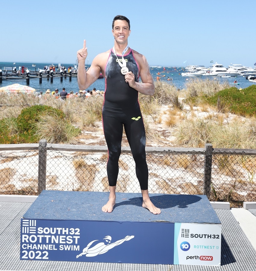 Brokers battle it out in Rottnest Channel Swim The Adviser